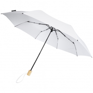 Logotrade advertising product picture of: Birgit 21'' foldable windproof recycled PET umbrella