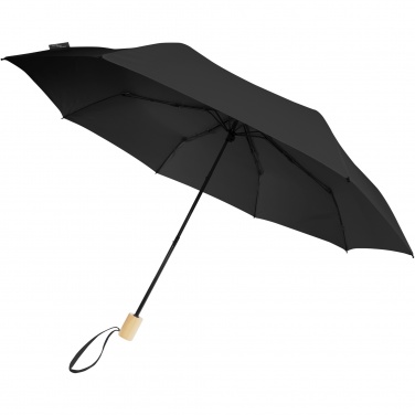 Logo trade promotional product photo of: Birgit 21'' foldable windproof recycled PET umbrella