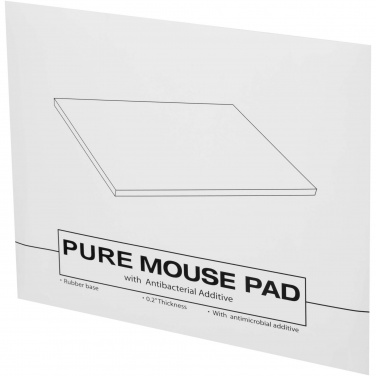 Logotrade promotional item image of: Pure mouse pad with antibacterial additive