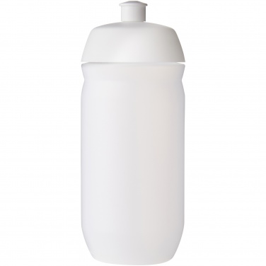 Logo trade promotional merchandise photo of: HydroFlex™ Clear 500 ml squeezy sport bottle