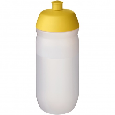 Logo trade promotional item photo of: HydroFlex™ Clear 500 ml squeezy sport bottle