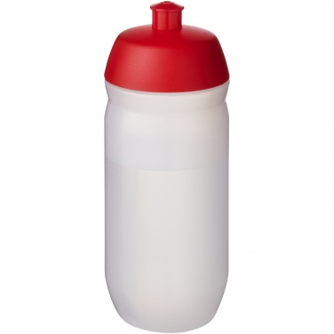 Logo trade promotional gift photo of: HydroFlex™ Clear 500 ml squeezy sport bottle