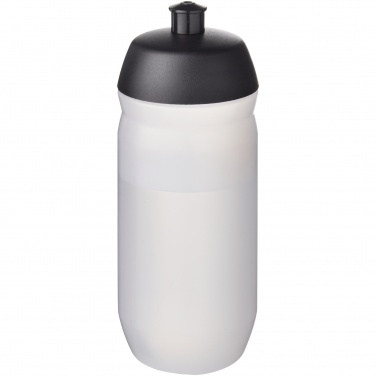 Logo trade promotional merchandise image of: HydroFlex™ Clear 500 ml squeezy sport bottle