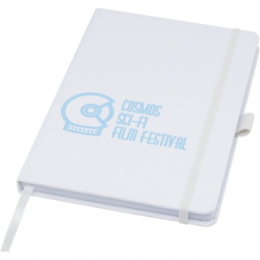 Logotrade promotional merchandise photo of: Honua A5 recycled paper notebook with recycled PET cover