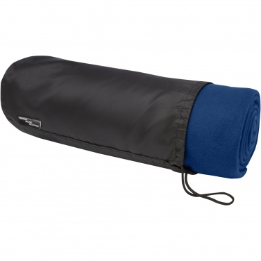 Logo trade promotional merchandise photo of: Willow GRS RPET polar fleece blanket