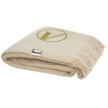 Logo trade promotional items image of: Ivy GRS certified RPET blanket