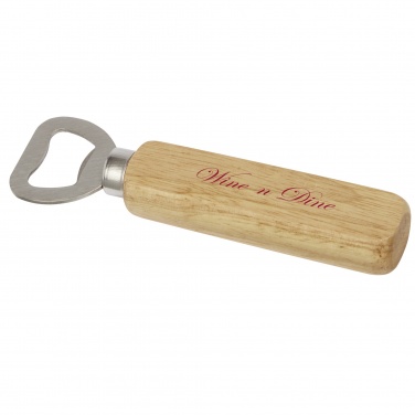 Logo trade promotional giveaways picture of: Brama wooden bottle opener