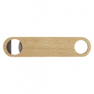 Logotrade advertising product image of: Origina wooden bottle opener