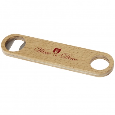 Logo trade advertising product photo of: Origina wooden bottle opener