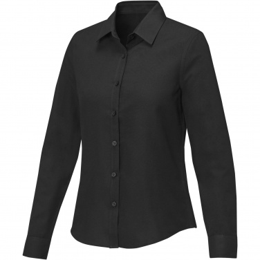 Logo trade promotional merchandise photo of: Pollux long sleeve women's shirt