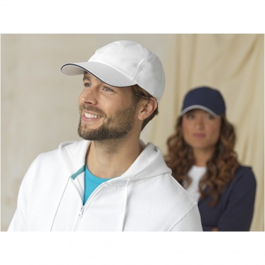 Logotrade corporate gifts photo of: Morion 6 panel GRS recycled cool fit sandwich cap