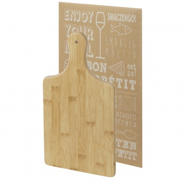 Logo trade corporate gifts image of: Quimet bamboo cutting board