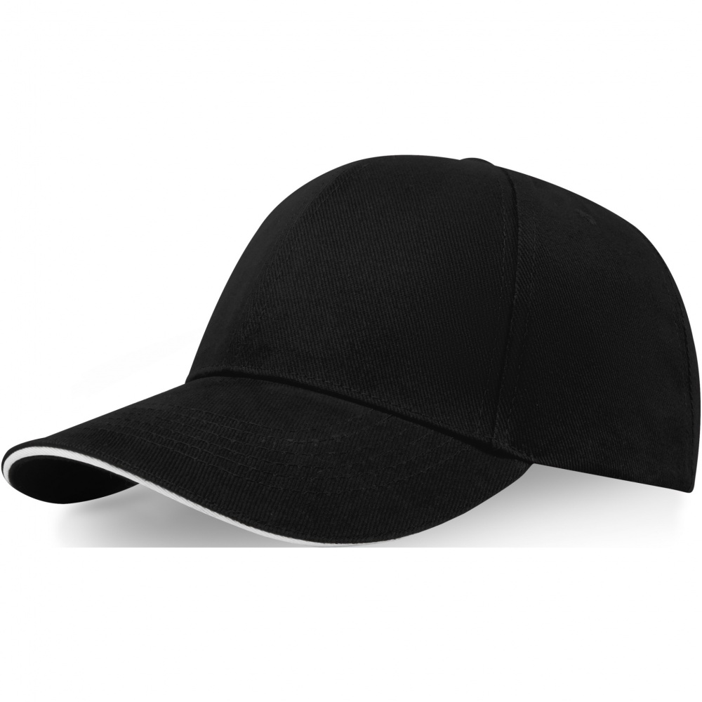 Logotrade business gifts photo of: Topaz 6 panel GRS recycled sandwich cap