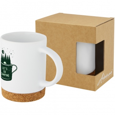 Logotrade advertising products photo of: Neiva 425 ml ceramic mug with cork base