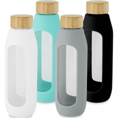 Logotrade corporate gifts photo of: Tidan 600 ml borosilicate glass bottle with silicone grip