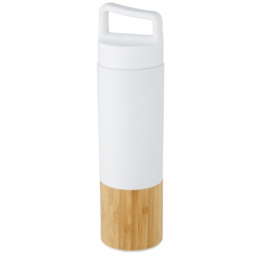 Logo trade promotional gift photo of: Torne 540 ml  stainless steel bottle with bamboo outer wall