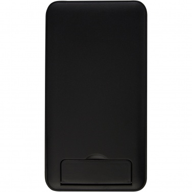 Logotrade advertising product picture of: Loop 10W recycled plastic wireless charging pad with phone stand