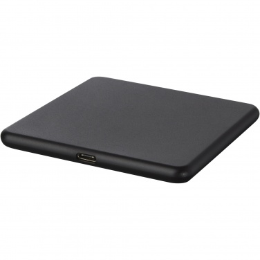 Logotrade promotional merchandise picture of: Loop 10W recycled plastic wireless charging pad