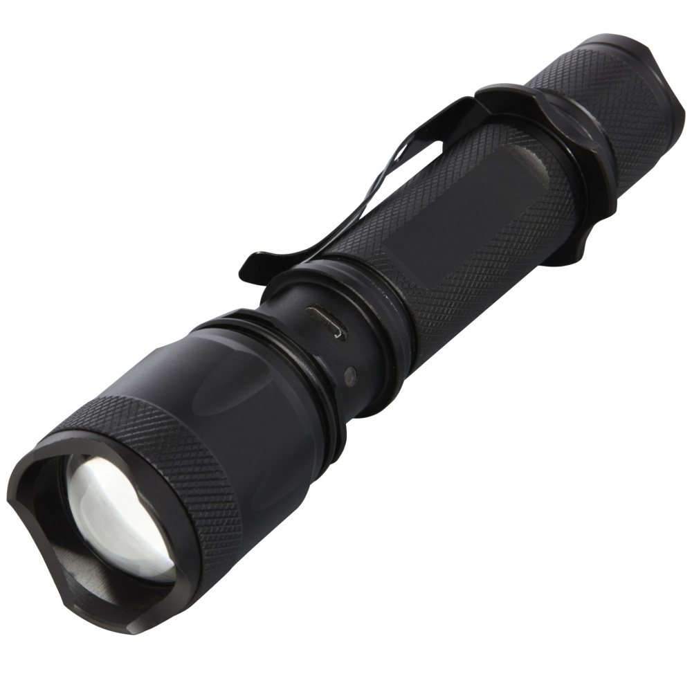Logotrade promotional product picture of: Mears 5W rechargeable tactical flashlight