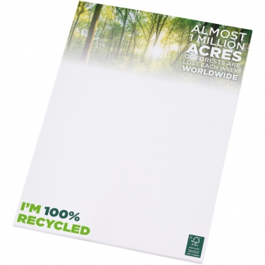 Logotrade promotional giveaways photo of: Desk-Mate® A4 recycled notepad