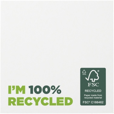 Logo trade advertising product photo of: Sticky-Mate® recycled sticky notes 75 x 75 mm