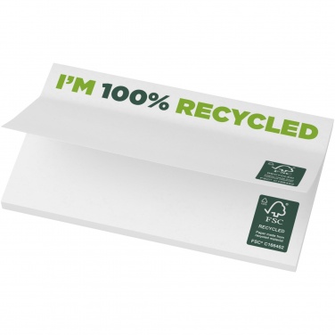 Logo trade promotional giveaways picture of: Sticky-Mate® recycled sticky notes 127 x 75 mm
