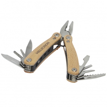 Logotrade promotional giveaway picture of: Anderson 12-function medium wooden multi-tool