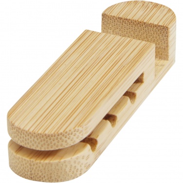 Logo trade promotional items image of: Edulis bamboo cable manager 