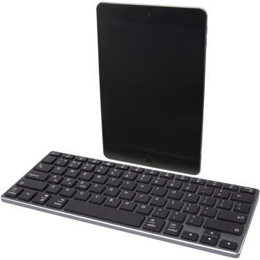 Logo trade promotional giveaways image of: Hybrid performance Bluetooth keyboard - QWERTY