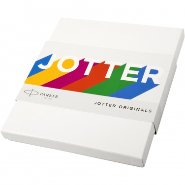 Logotrade advertising product picture of: Parker Classic notebook and Parker pen gift box