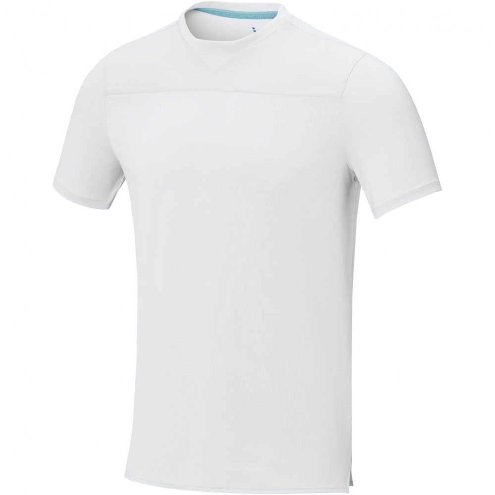 Logo trade promotional gifts picture of: Borax short sleeve men's GRS recycled cool fit t-shirt
