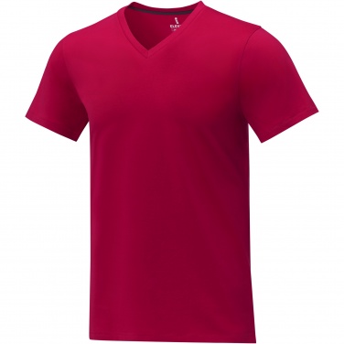 Logo trade advertising product photo of: Somoto short sleeve men's V-neck t-shirt 