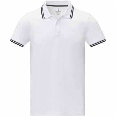 Logotrade promotional giveaway image of: Amarago short sleeve men's tipping polo