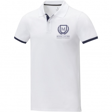 Logotrade promotional product picture of: Morgan short sleeve men's duotone polo