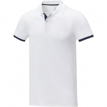 Logo trade promotional products image of: Morgan short sleeve men's duotone polo