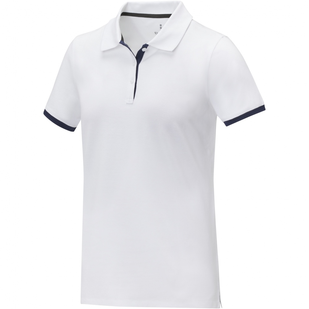 Logotrade advertising product image of: Morgan short sleeve women's duotone polo