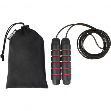 Logotrade promotional gift image of: Austin soft skipping rope in recycled PET pouch