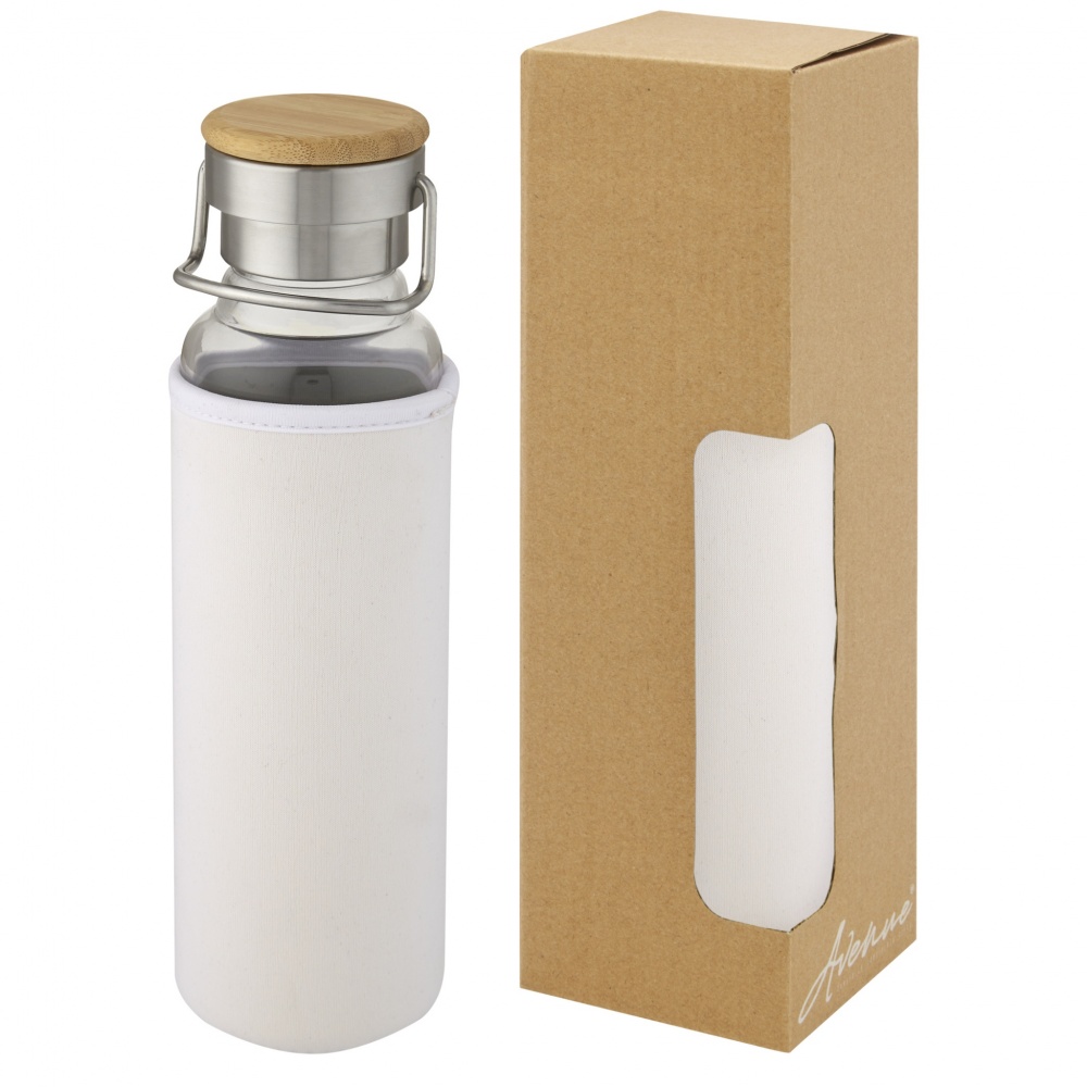Logotrade promotional giveaway image of: Thor 660 ml glass bottle with neoprene sleeve