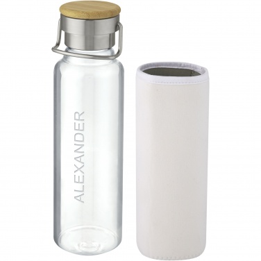 Logotrade promotional merchandise photo of: Thor 660 ml glass bottle with neoprene sleeve