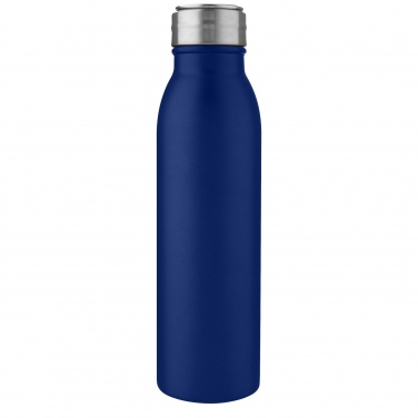Logo trade promotional item photo of: Harper 700 ml stainless steel water bottle with metal loop