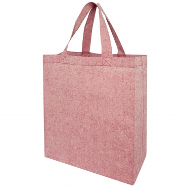 Logotrade business gift image of: Pheebs 150 g/m² recycled gusset tote bag 13L
