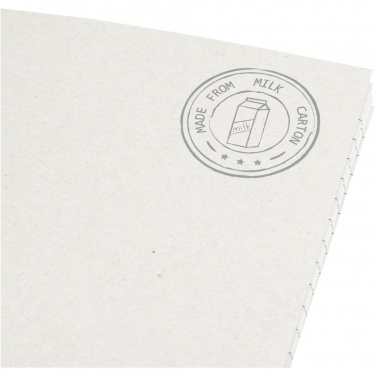 Logotrade corporate gift image of: Dairy Dream A5 size reference recycled milk cartons cahier notebook