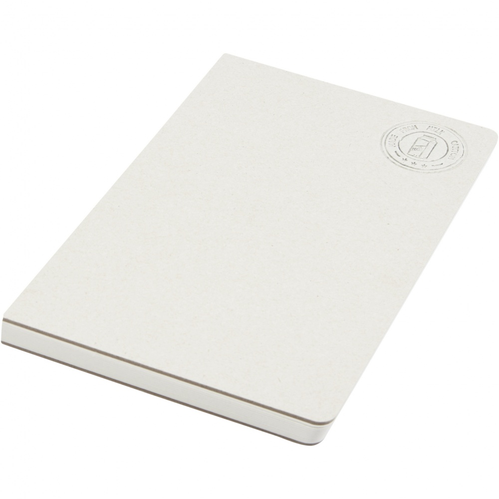 Logotrade promotional merchandise image of: Dairy Dream A5 size reference recycled milk cartons spineless notebook
