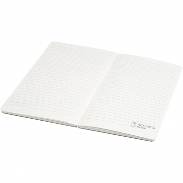 Logotrade advertising product picture of: Dairy Dream A5 size reference recycled milk cartons spineless notebook