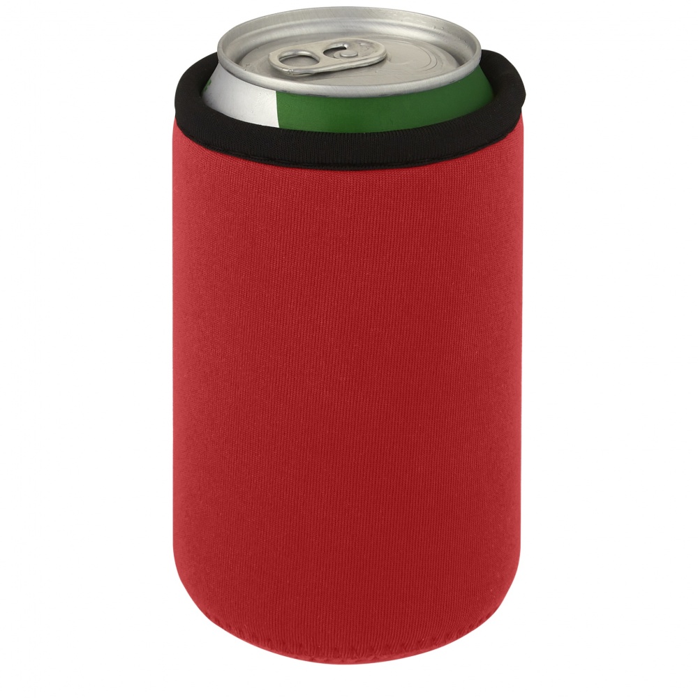 Logo trade promotional items image of: Vrie recycled neoprene can sleeve holder