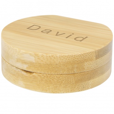 Logotrade promotional gifts photo of: Afrodit bamboo pocket mirror