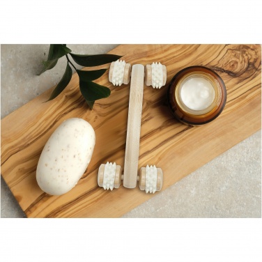 Logo trade promotional giveaways image of: Volu bamboo massager