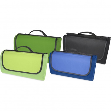 Logotrade promotional merchandise picture of: Salvie recycled plastic picnic blanket