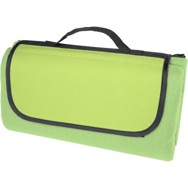 Logo trade promotional products image of: Salvie recycled plastic picnic blanket