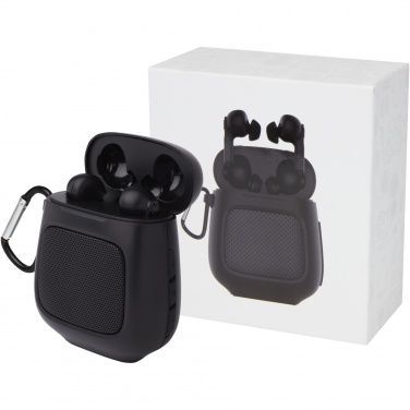Logotrade advertising product picture of: Remix auto pair True Wireless earbuds and speaker